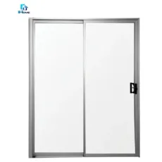 Top Grade Hot Sale Double Aluminium Magnetic Sliding Door