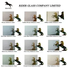 Hot 3mm-19mm Clear Colored Tinted Float Glass/Reflective Glass/Tempered Glass/Laminated Glass/Patterned Glass/Low E Insulated Building Rider Glass