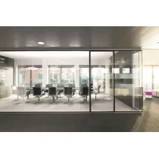Toughened Glass Office Partition with En12150 and AS/NZS 2208.