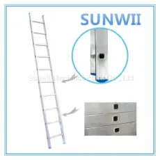 Aluminum/Aluminium/Steel Straight Ladder for Construction, Scaffold