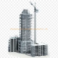 Pre-Engineered High Rise Heave Gauge Steel Structure Skyscraper Design