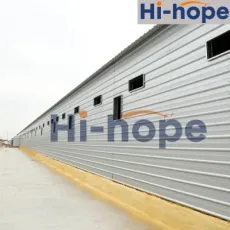 Low Cost Steel Prefabricated Construction Chicken Poultry House Building