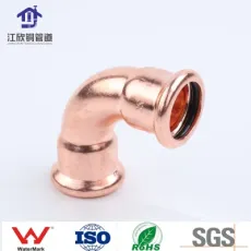 Copper Pressure Elbow and Other Sockets and Taps Copper Pressure Pipe Fittings Elbow of Water Supply System