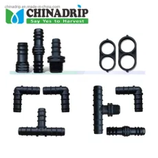 Chinadrip Irrigation Other Watering PE Material Pipe Fittings Barbed PE Pipe Fittings