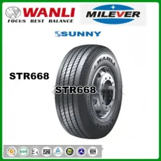 Promotional Truck Tyre/TBR Tyres with DOT ECE Gcc (12R22.5 13R22.5 315/80 385/55R22.5 385/65r22.5 425/65R22.5 STR668) Wanli Milever Sunny Radial Trailer Tire