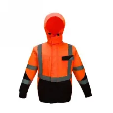 Hi Vis Reflective Work Wear Winter Safety Jackets Protective Uniform Apparel