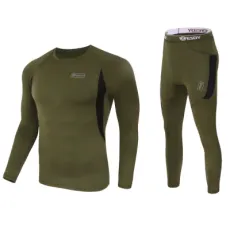 4-Colors Esdy Tactical Outdoor Sports Warm Thermal Underwear Set