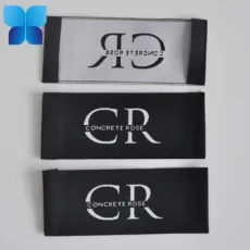 Professional Custom Logo Woven Garment Label for Clothing/Shoe/Bag