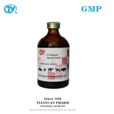 Veterinary Medicine Iron Dextran 5% Injection Factory for Animal, Pig, Sheep, Camel