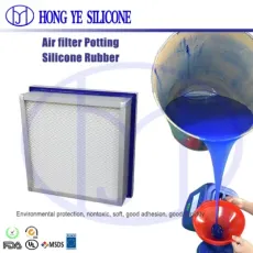 Two Component 1 by 1 Liquid Silicone Rubber to Make Air Filter Media with Top Quality Manufactory Price Silicon Gel