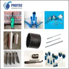 Drilling Tools: Hole Cutter Drill Bits&Diamond Dry Hole Saw&Vacuum Brazed Core Drill &Dry Porcelain Drill Bit for Porcelain&Ceramic Tile