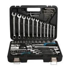Fixtec Professional 77PCS Socket Tool Set Car Repair Hand Tool Kit Wrench and Socket Set