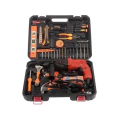 56PCS 186PCS Carbon Steel 91 Combo Vehicle Big Electric Drill Tool Kit Set Hand Tools Sets with Drill