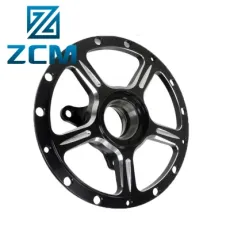 Custom Manufacturing CNC Machied Metal Steel Aluminum Mechanical Machine Aircraft Vehicle MTB Plate Block Mouting Bracket Part Auto Steering Wheel