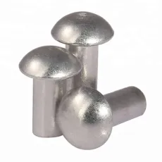 Stainless Steel Round Head Rivets Solid Rivet Nut
