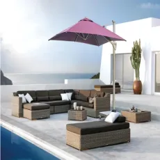 Wholesale Luxury Single Top Outdoor Garden Swimming Pool Beach Patio Umbrella