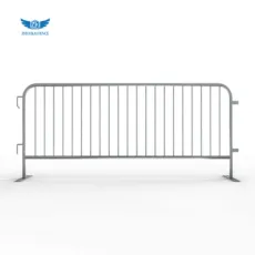 Hot Dipped Galvanized PVC Coated Crowd Control Fence Pedestrian Safety Wall Traffic Crowd Control Barrier