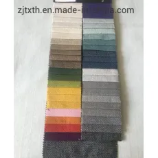 Wholesale New Design Linen Looks Material for Sofa Fabric and Home Furniture Textile