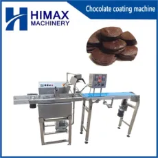 Automatic Chocolate Spreading Machinery Date Coating Machine Mini Bakery Equipment Price