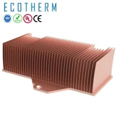 Swal-B009 Ultra Mute Copper Parts Long Strip Rectangle Fin Cooler