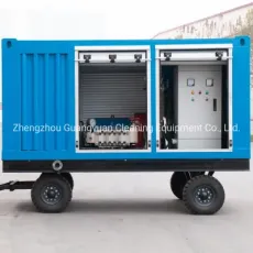Movable Washer High Pressure Industrial Tube Cleaning Equipment