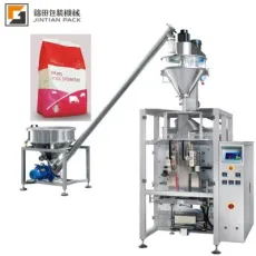CE Automatic Stand up Bag Packaging Stand up Quad Seal Bag Ironing Coffee Powder Vertical Filling Sealing Packing Machine