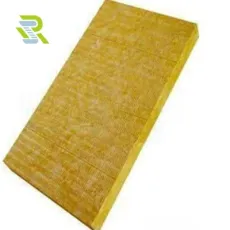 Rock Wool Rockwool Board for Heat Insulation, Sound/Heat/Duct Insulation Fireproof Board Panel Sheet, 50-180kg/M3 900/1000/1200X600X50/25mm