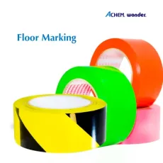 PVC Floor Marking, Industrial Identification, Color Coding Tape