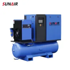 16 Bar 15kw All in One Screw Air Compressor for Laster Cutting Machine