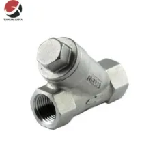 High Quality Stainless Steel Pipe Fittings Investment Casting Valve Parts Threaded Strainer