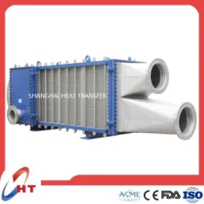 ISO Approved ASME U Stamp All Welded Type Wide Gap Free Flow Plate Heat Exchanger