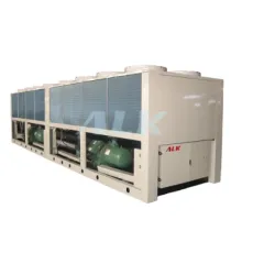 Air Cooled Screw Chiller Heatpump Commercial Industrial Central Air Conditioner