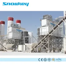 Snowkey Containerized Large Capacity Industrial Concrete Cooling Ice Plant System