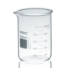 Pyrex Glass Low Form Custom 600ml Beaker Mug