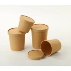 Disposable Eco-Friendly Food Packaging Paper Soup Cup