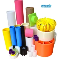 ABS PE PVC Polyethylene Polypropylene Extrusion Injection Customized Package Plastic Core Tube for Various of Film Tape Paper Roll Winding Rewinding Slitting