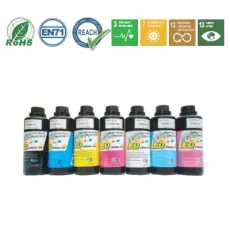 LED UV Curable Inkjet Ink for Epson Dx5/Dx7 Ricoh Konica Spectra Piezo Printheads