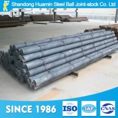 High Quality Heat Treatment 130mm Grinding Rod with ISO 14001