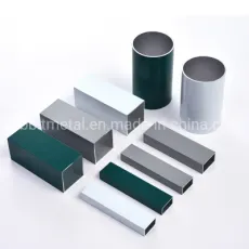 6063 Aluminium Tube/Pipe/Square Tube Standard Frame System Anodized Color Construction / Decoration