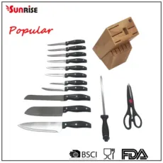 Yangjiang Professonial Factory OEM ODM PP Handle Kitchen Accessories Appliance Kitchenware Stainless Steel Kitchen Knife