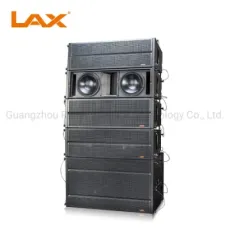 External Amplifier Two-Way Bi-AMP Dual 10 Inch Line Array Speakers