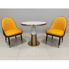 23 24-Inch Coffee Table Chair Set Germany Restaurant Chair Booth Seating Commercial Furniture
