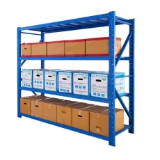 Adjustable Shelf Middle Duty Warehouse Rack Steel Storage Rack