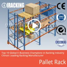 Heavy Duty Pallet Racking for Industrial Warehouse Storage Solutions