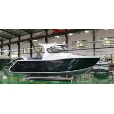 Deep V 7.5m 25FT Cabin Profisher Boat Aluminum Offshore Speed Fishing Boat for Sale