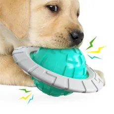 New Dog Frisbee Toy UFO Shape Interactive Dog Toy Float on The Water