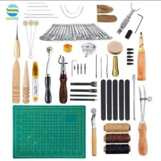 50 Pieces DIY Leather Tools Crafts Hand Stitching Kit Leather Tool Canvas Tent Sewing Needle Kit Tool