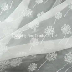 Oeko Tex 100 Certificate High Grade Quality Embroidery Fabric, Silk Embroidery Fabric, Silk Crinkle Embroidery Fabric