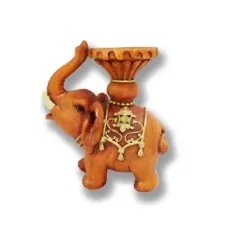 Antique Finish Custom Resin Elephas Craft Souvenir or Collection of Home Ornament