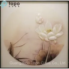 Decorative Glass Painting for Bedroom Decor (MR-YB6-2013)